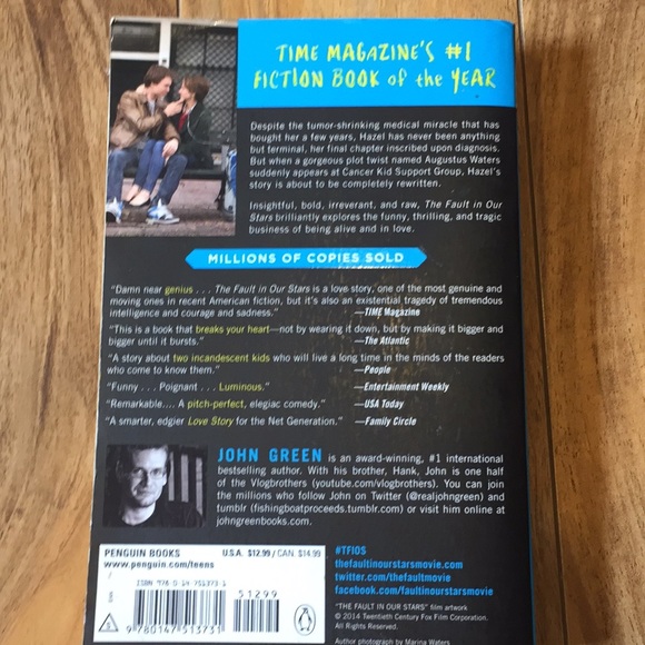 The fault in our stars by John Greene book - Picture 2 of 7